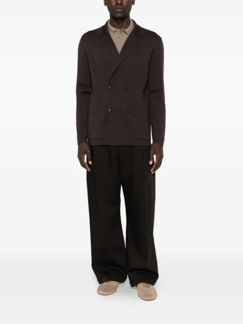 Tagliatore double-breasted knitted cardigan