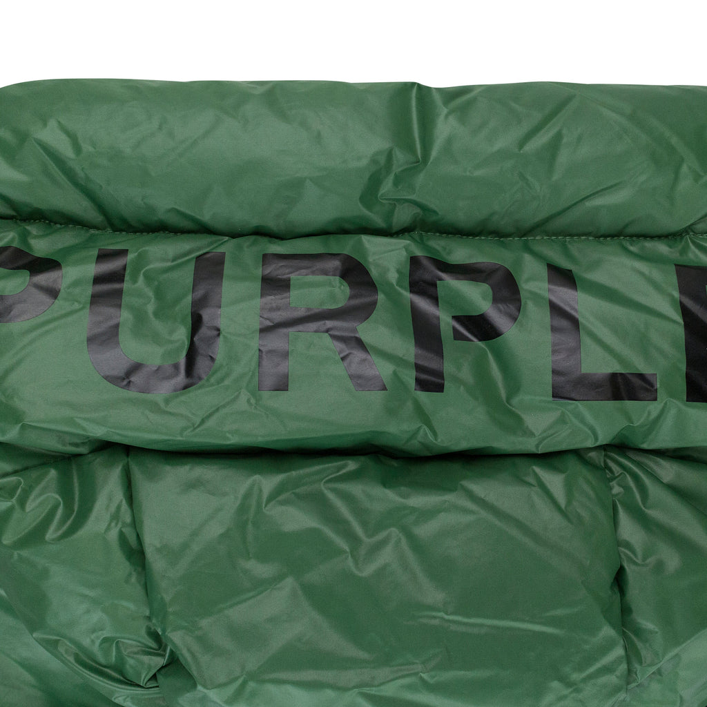 Green Nylon Puffer Jacket