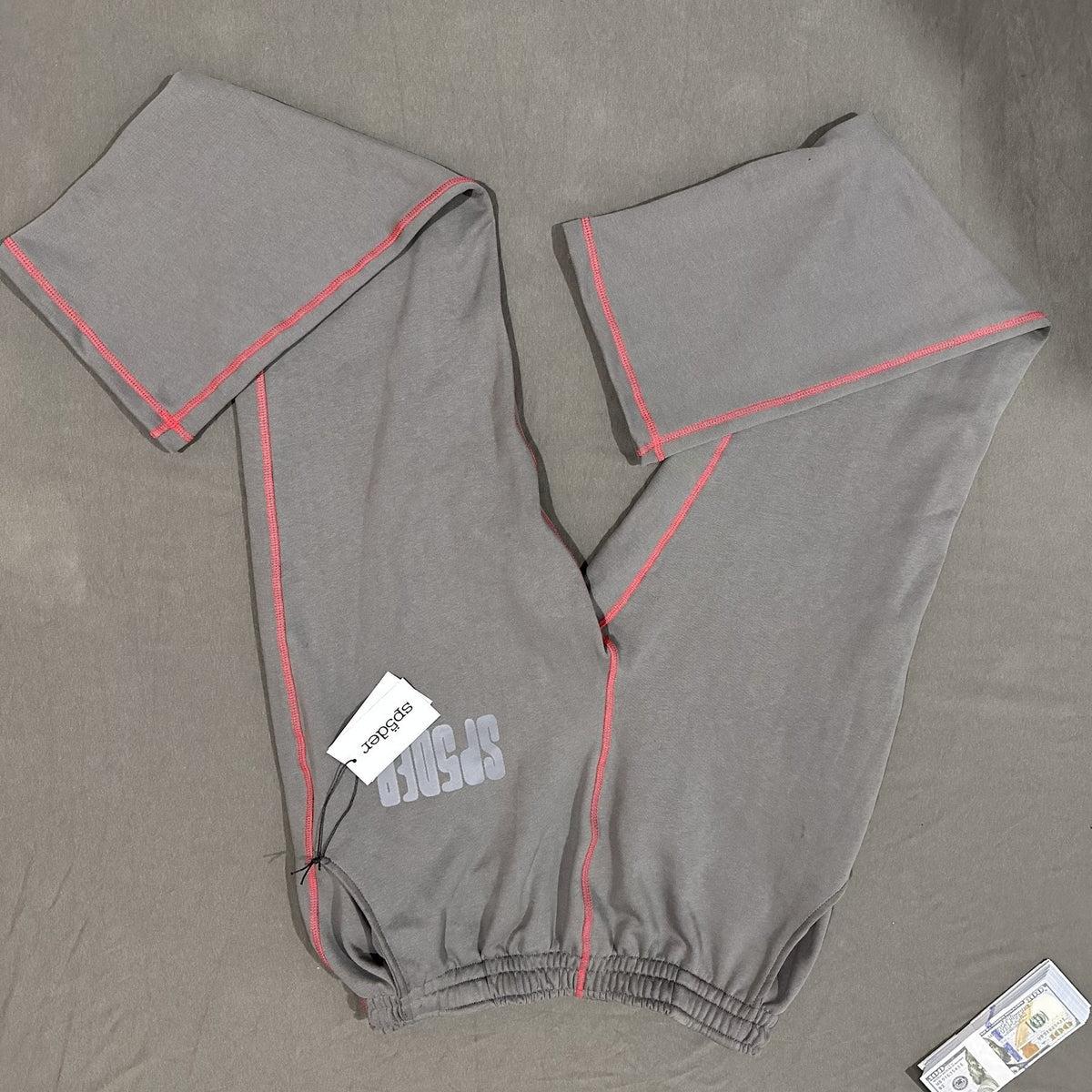 Sp5der Charcoal Gray Web Graphic Matching Set